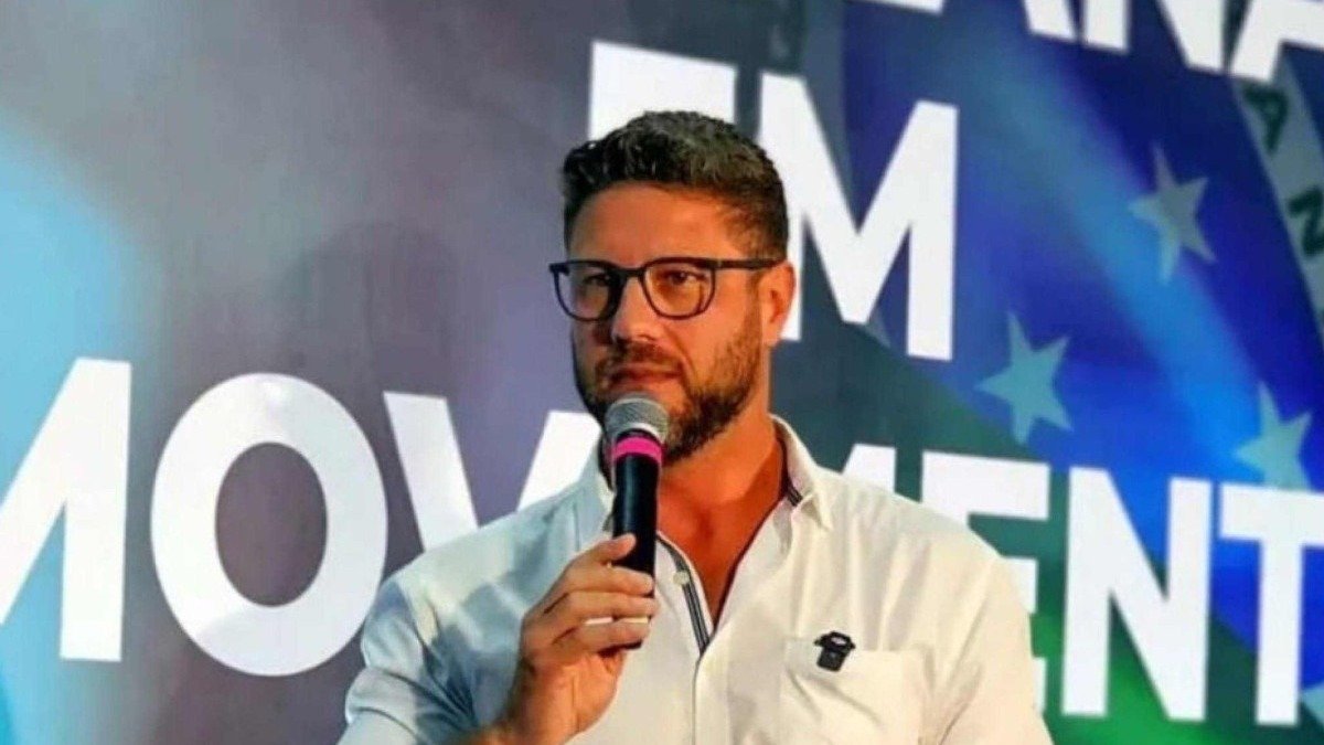 Com o n&uacute;mero 12, Requi&atilde;o Filho &eacute; candidato ao governo do Paran&aacute; nas Elei&ccedil;&otilde;es 2026 -  (crédito: Platobr Politica)