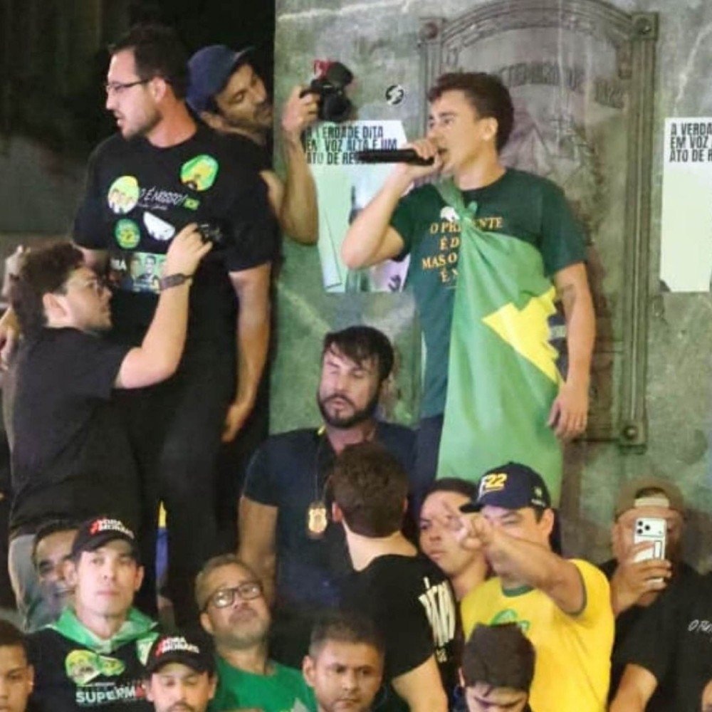 Nikolas: ‘Quero ver se Lula vai botar mais gente na rua que o piá de bosta’