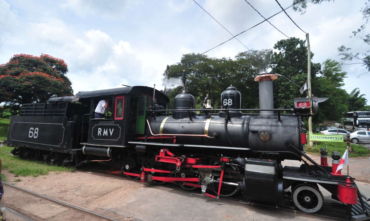 A partir desta quinta-feira (1º), operação do trem turístico entre Tiradentes e São João Del-Rei passam à Associação Brasileira de Preservação Ferroviária (ABPF) - (crédito: Alexandre Guzanshe/EM/D.A Press. Brasil)