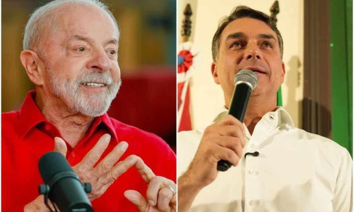Luiz Inácio Lula da Silva e Flávio Bolsonaro - (crédito: Ricardo Stuckert e Charles Vieira)