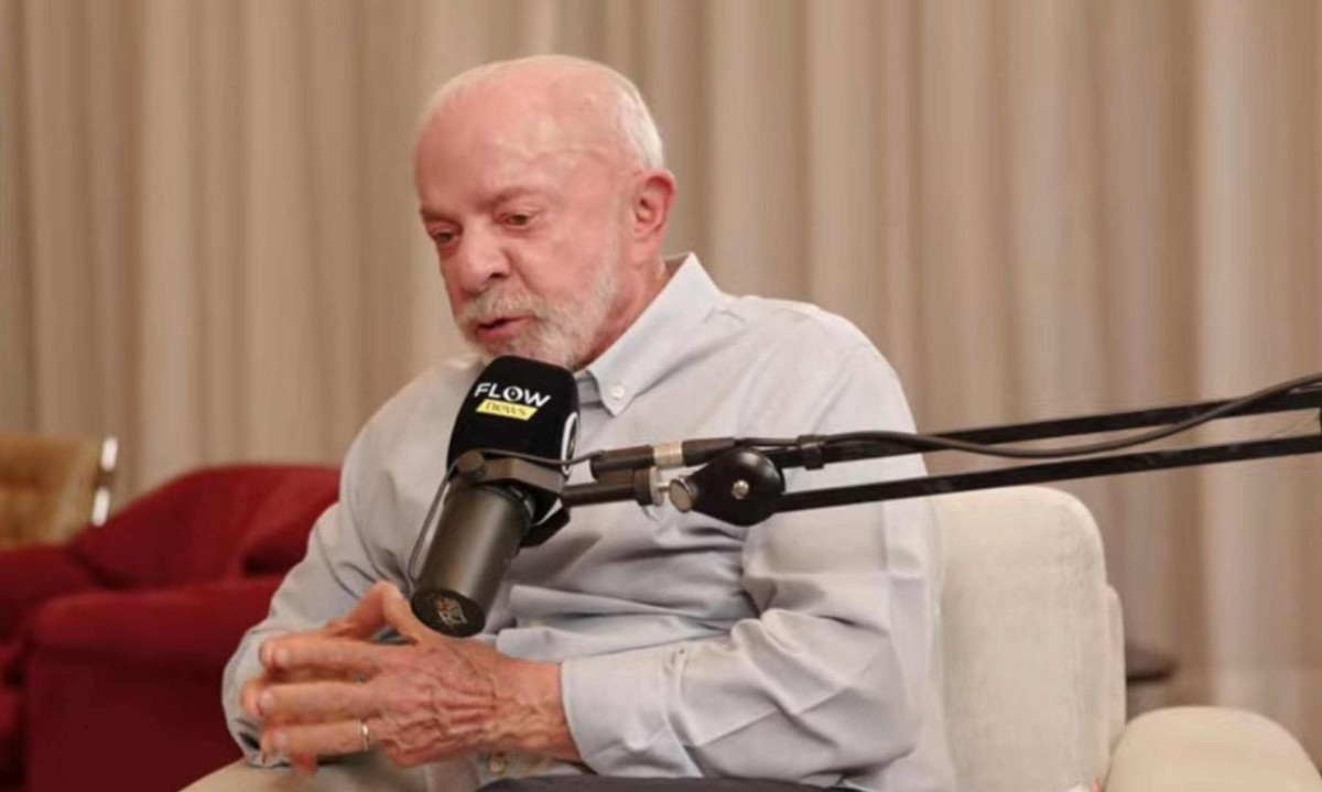 Presidente Lula concedeu entrevista a podcast em vez de participar do debate da TV Globo - (crédito: Reprodução)