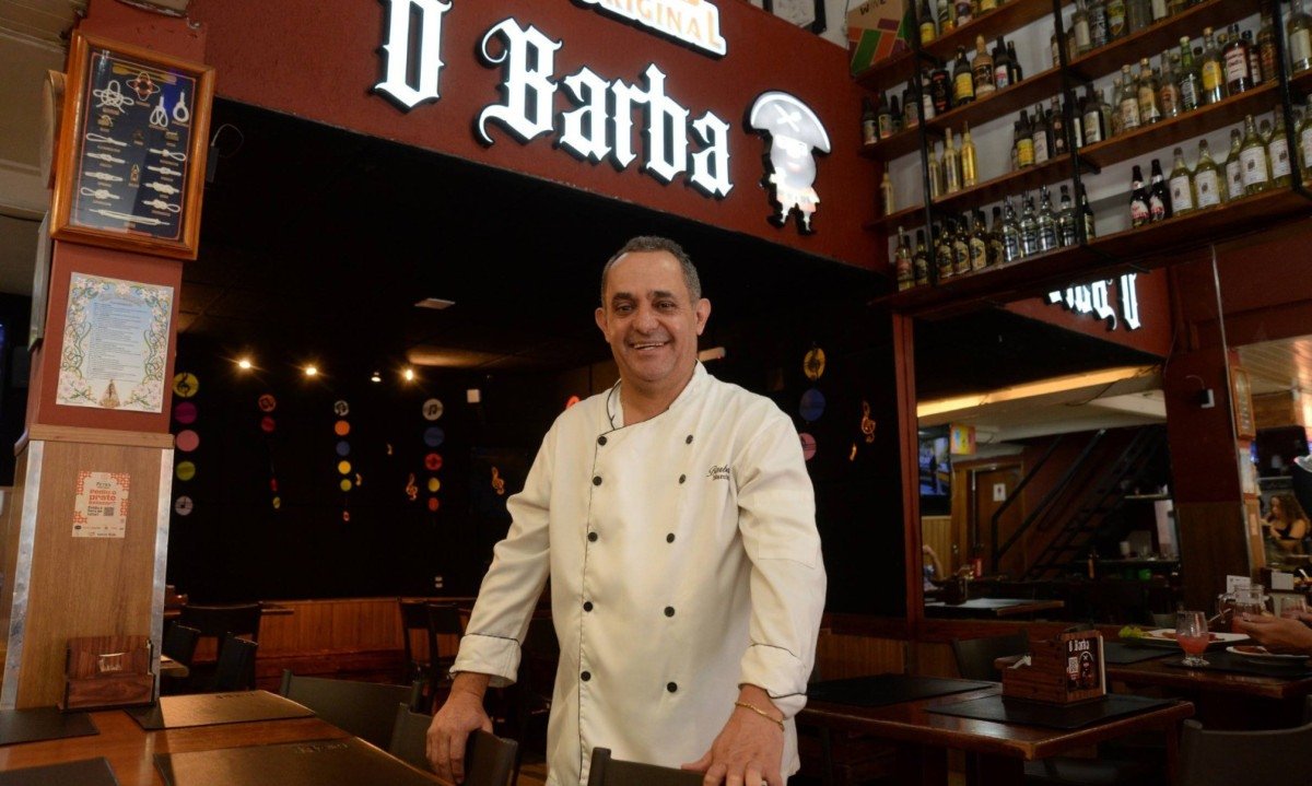 José Márcio Ferreira, o Marcinho, veio do interior em 1988 para trabalhar em uma lanchonete e acabou virando sócio de um bar, cinco anos depois - (crédito: Túlio Santos/EM/D.A Press)