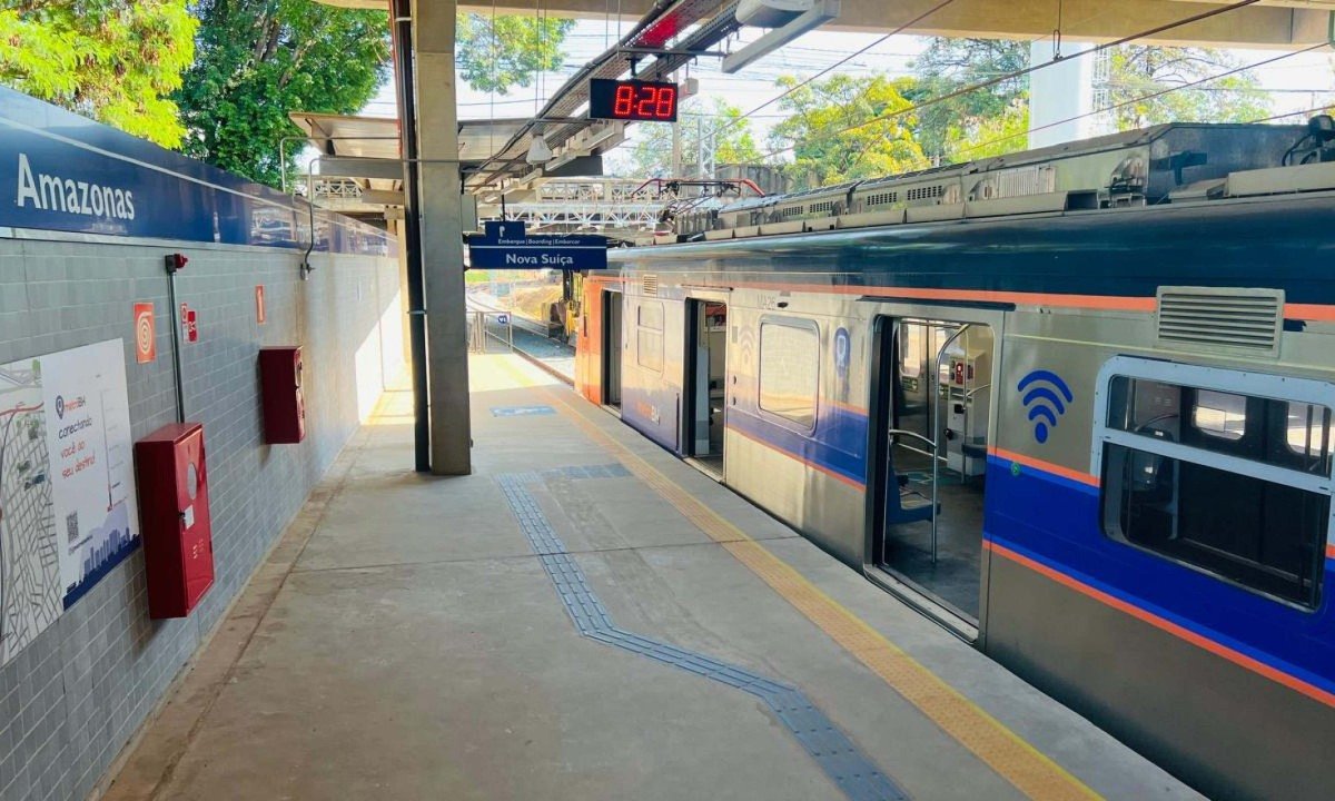 Metr&ocirc; BH inicia opera&ccedil;&atilde;o comercial na Esta&ccedil;&atilde;o Amazonas nesta quinta-feira (01/10)
