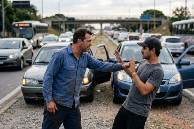 Brigas de trânsito escalam para acusações de homicídio e levam autores direto para a prisão -  (crédito: Tupi)