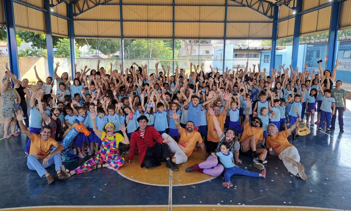 Caravana da Criança celebra 10 anos com arte nas escolas do DF - (crédito: PulseBrand)