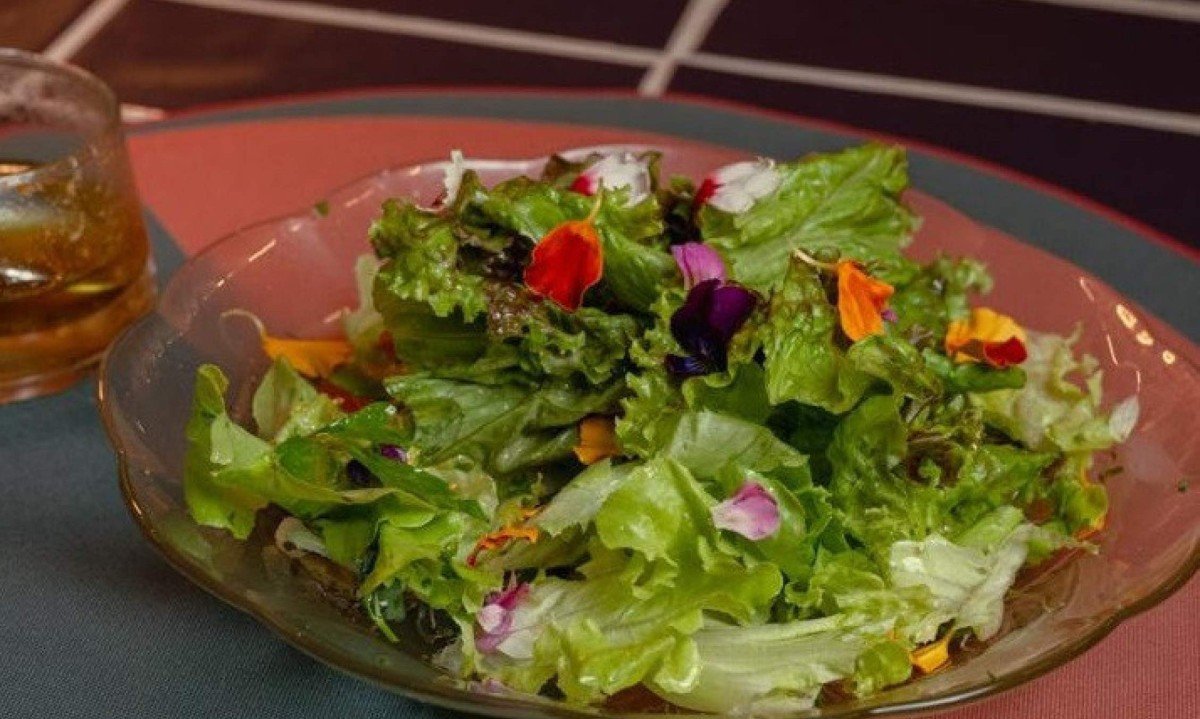 As esp&eacute;cies escolhidas pela chef Agnes Farkasvolgyi levam pic&acirc;ncia, acidez e muitas cores para a salada verde
