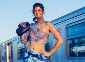 Laura Peartree leva o piseiro de Nova York ao Brasil em sua estreia solo -  (crédito: Lívia Sá)