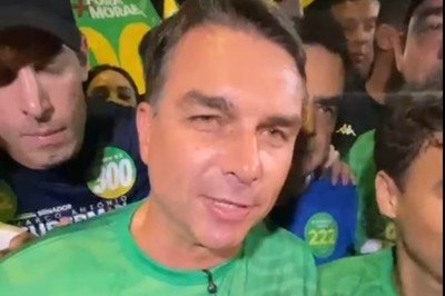 O senador Flávio Bolsonaro (PL-RJ), candidato à Presidência da República -  (crédito: Webterra/Reprodução)
