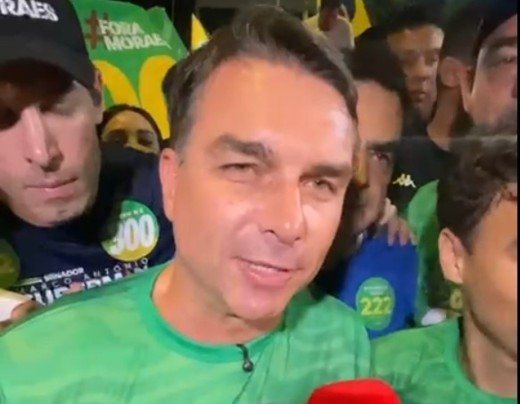 O senador Flávio Bolsonaro (PL-RJ), candidato à Presidência da República - (crédito: Webterra/Reprodução) O senador Flávio Bolsonaro (PL-RJ), candidato à Presidência da República - (crédito: Webterra/Reprodução)