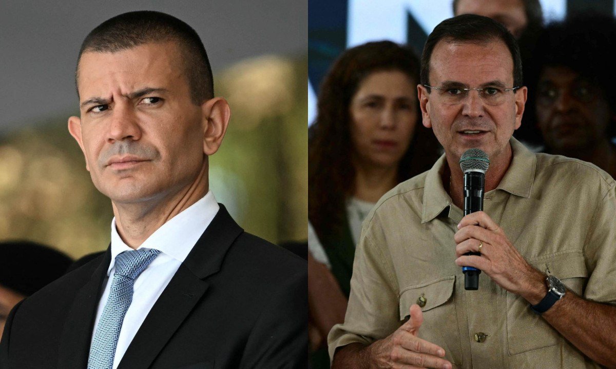 Douglas Ruas e Eduardo Paes disputam 2º turno no Rio - (crédito: AFP)