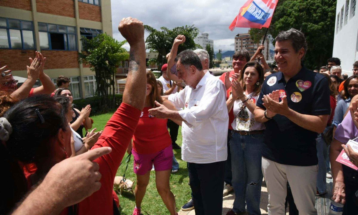 Para Jarbas Soares, a amizade com Patrus se fortaleceu durante a passagem do petista pela Prefeitura de Belo Horizonte - (crédito: Gladyston Rodrigues/EM/D.A Press)