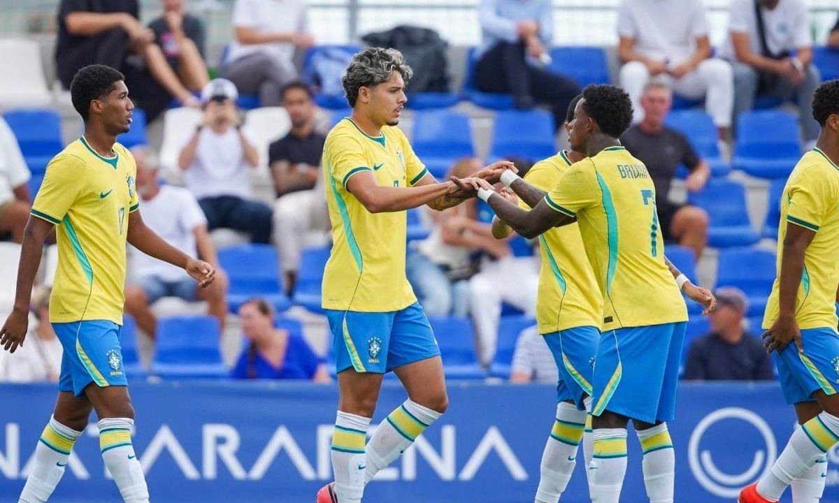 Com jogadores de Atlético e Cruzeiro, Brasil goleia o México no Sub-20 - (crédito: No Ataque Internacional)