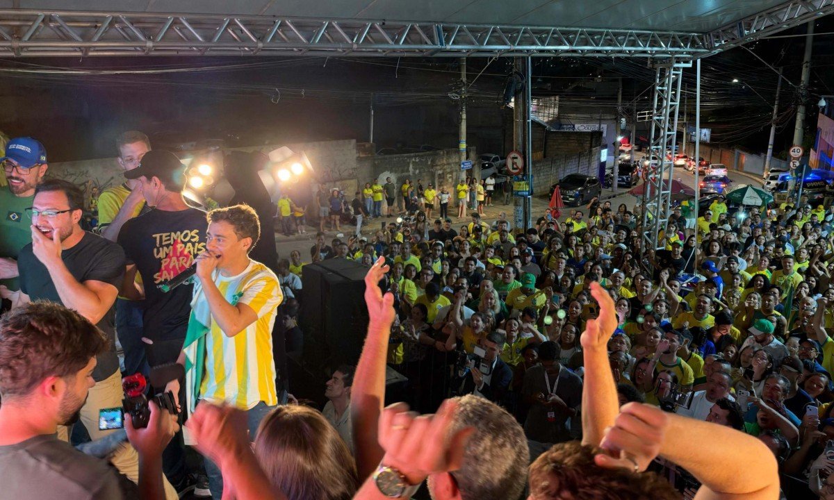 Nikolas Ferreira é reeleito com mais de 3 milhões de votos - (crédito: Ramon Lisboa/EM.D/A Press)