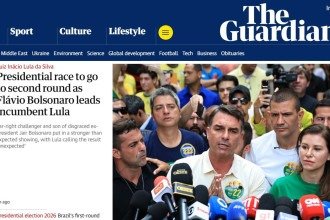The Guardian: Flávio tem "ligações com membros das máfias paramilitares"