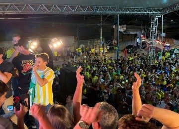 Nikolas Ferreira é reeleito com mais de 3 milhões de votos -  (crédito: Ramon Lisboa/EM.D/A Press)