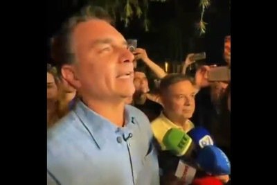 Flávio Bolsonaro termina em primeiro no primeiro turno da corrida presidencial  -  (crédito: Reprodução/Redes Sociais)