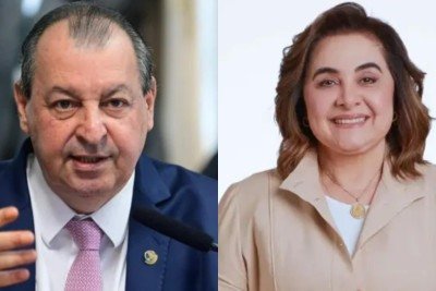 Omar Aziz e Maria do Carmo vão ao 2º turno no Amazonas -  (crédito: Divulgação)