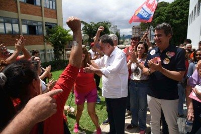 Para Jarbas Soares, a amizade com Patrus se fortaleceu durante a passagem do petista pela Prefeitura de Belo Horizonte -  (crédito: Gladyston Rodrigues/EM/D.A Press)