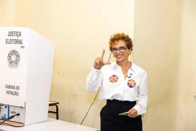 Marília Campos defendeu diálogo com governador eleito em Minas Gerais, Cleitinho (Republicanos) -  (crédito: Divulgação/Campanha Marília Campos)