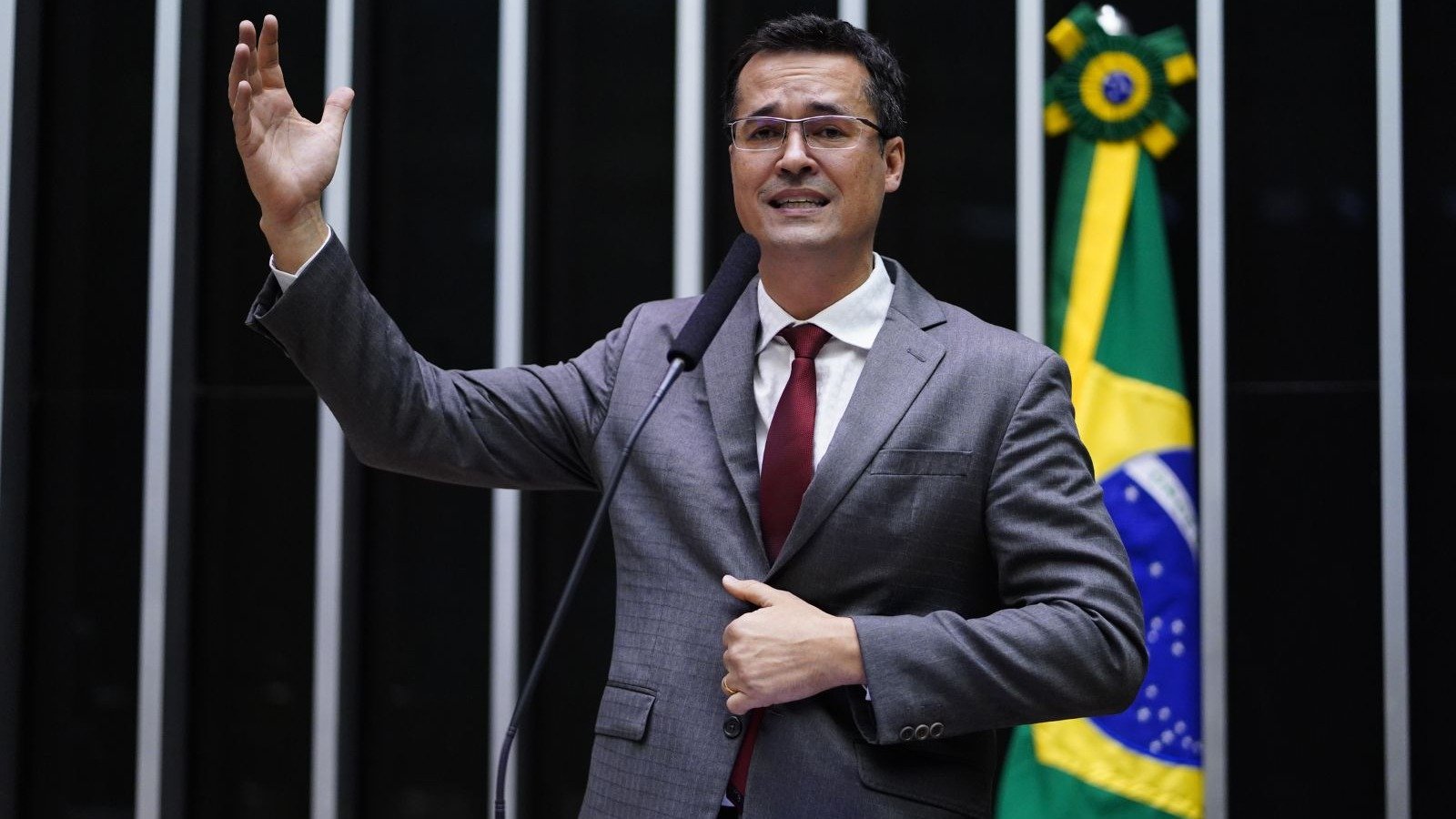 Nunes Marques liberou candidatura de Deltan Dallagnol at&eacute; vota&ccedil;&atilde;o no TSE -  (crédito: Pablo Valadares/C&acirc;mara dos Deputados)