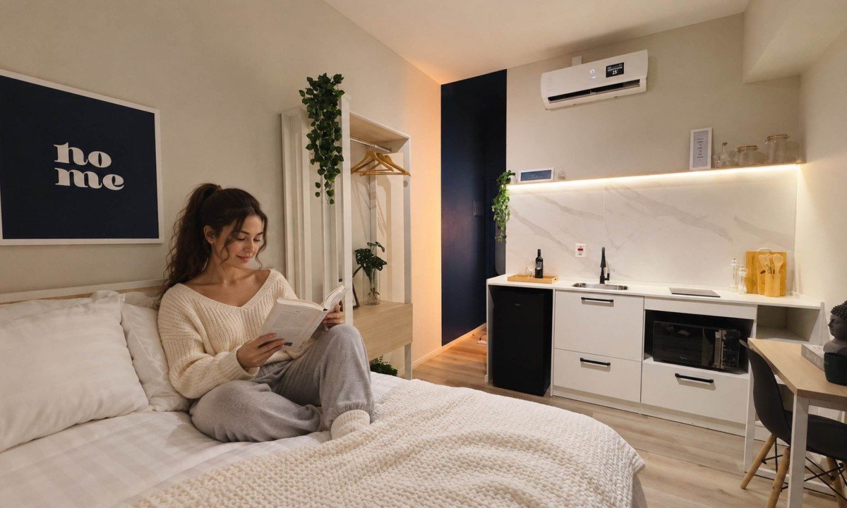 Apê Smart Studios lança moradia mensal na Vila Buarque - (crédito: DINO)
