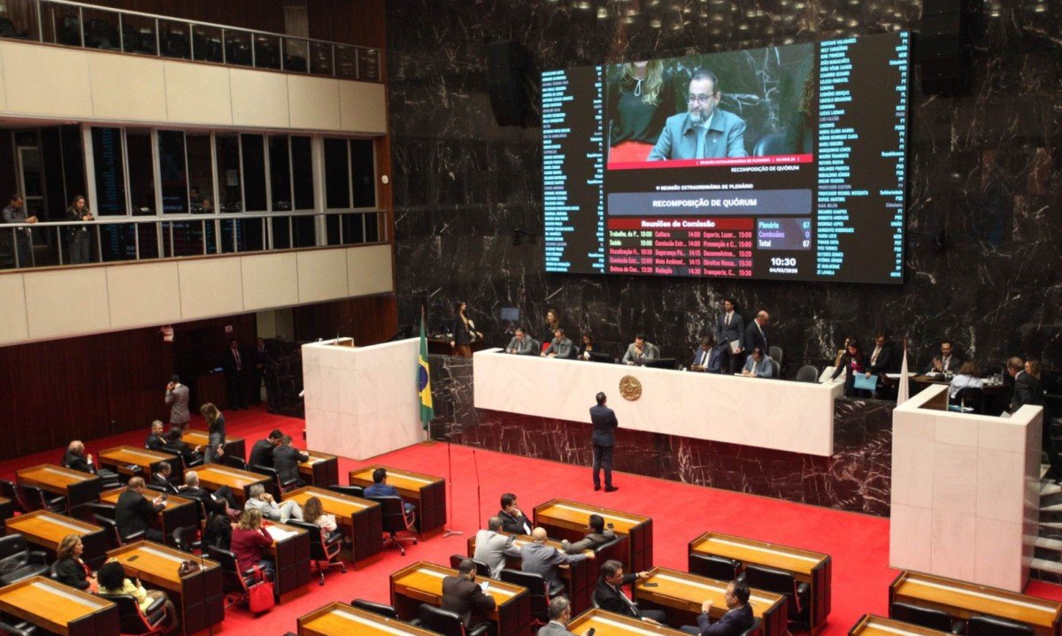 Assembleia terá nova disposição de assentos a partir de 2027 - (crédito: Edesio Ferreira/EM/D.A. Press)