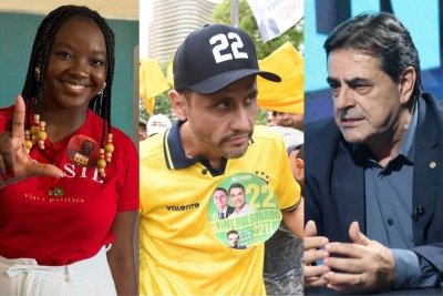 Ana Elisa, Cleitinho e Domingos Sávio são três políticos de Divinópolis que se destacaram no pleito deste ano -  (crédito: Reprodução/Instagram, Gladyston Rodrigues/EM/D.A. Press e Marcos Vieira/EM/DA. Press)