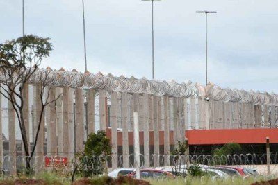 Complexo Penitenci&aacute;rio da Papuda, local onde Lula venceu Fl&aacute;vio Bolsonaro por pequena margem de votos -  (crédito: Correio Braziliense)