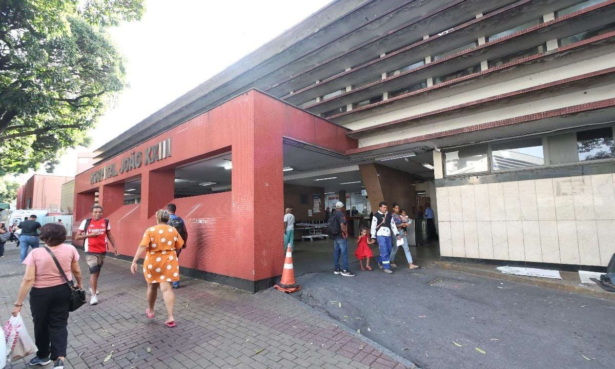 A menina estava no Brasil com os pais e recebeu atendimento no Hospital João XXIII, em Belo Horizonte - (crédito: Marcos Vieira/EM/DA.Press)