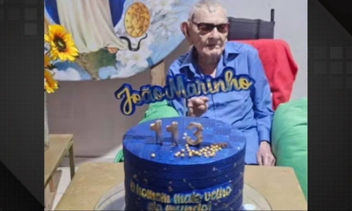Aposentado chega aos 114 anos como o homem mais velho do planeta e marca encontro inusitado com seu maior ‘rival’ - (crédito: Tupi)