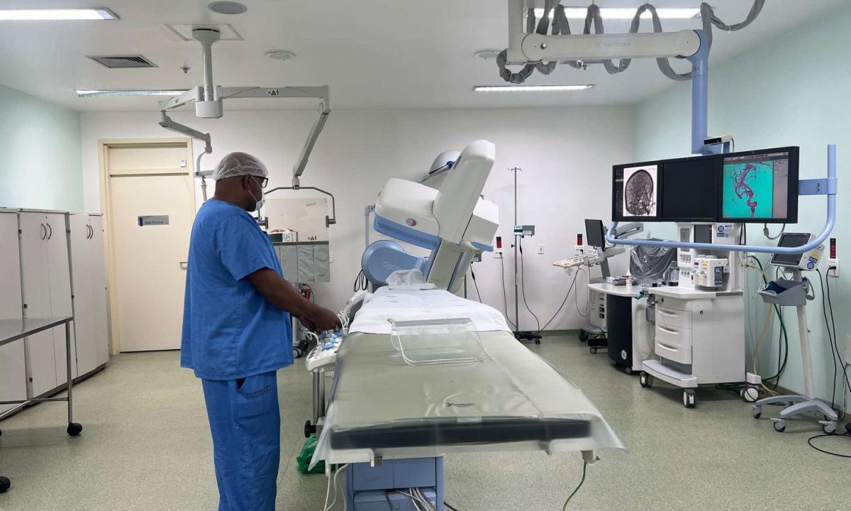 PBH anunciou nesta terça-feira (6) a oferta de trombectomia mecânica para tratar AVC pelo SUS-BH - (crédito: Edesio Ferreira/EM/D.A Press)