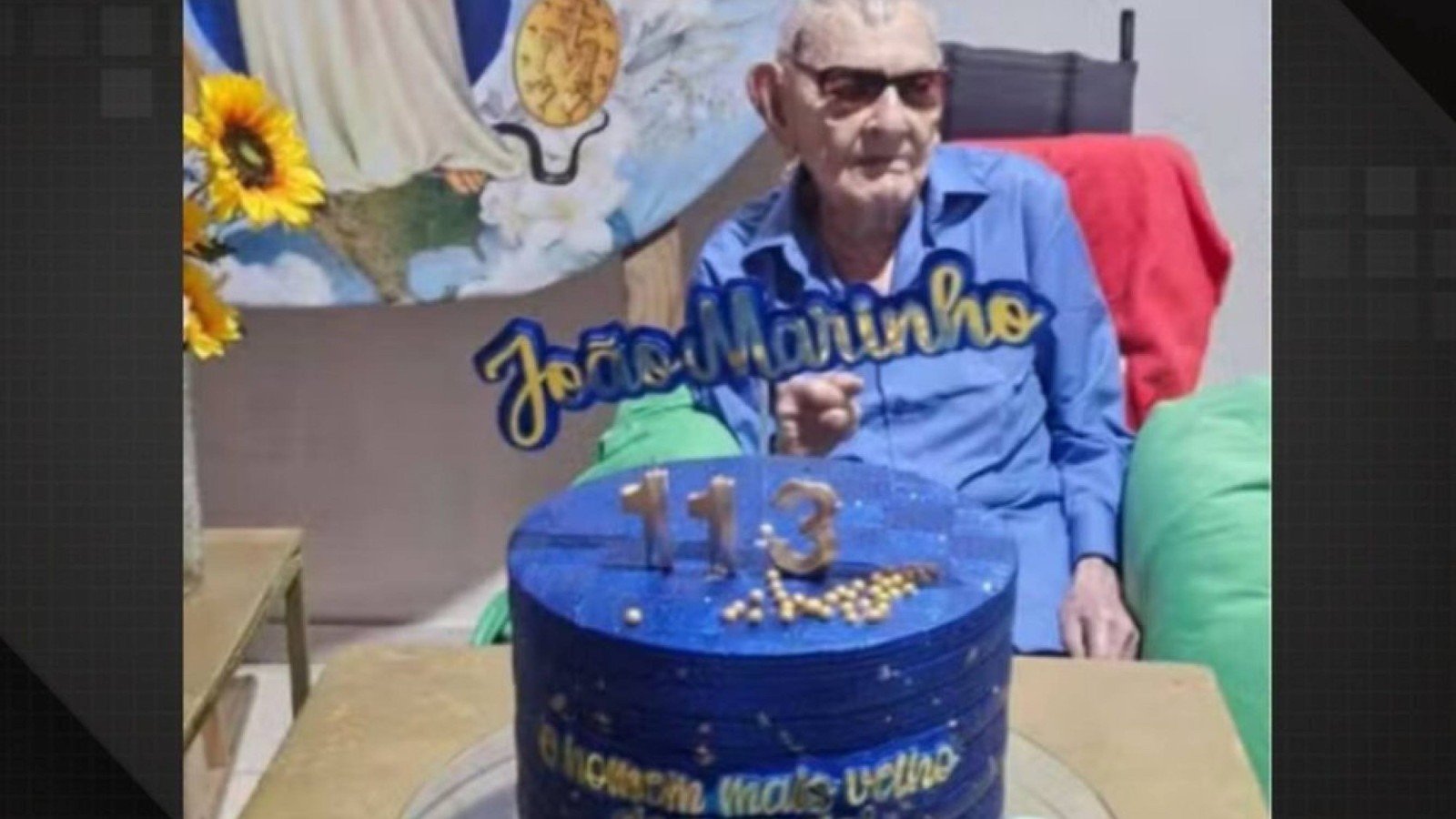 Brasileiro chega aos 114 anos como o homem mais velho do planeta