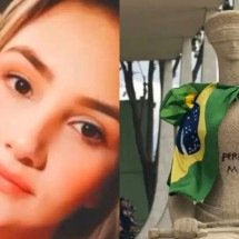 Quem é 'Débora do Batom', condenada do 8 de janeiro que vai para o semiaberto -  Reprodu&ccedil;&atilde;o Redes Sociais; Joedson Alves/Ag&ecirc;ncia Brasil (Arquivo)