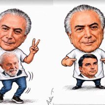 Zema ironiza apoio de Temer a Flávio Bolsonaro - Artur Piva/Reprodução