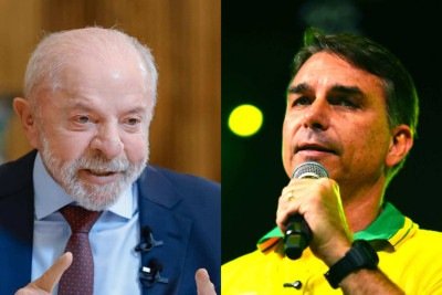 Debates, apoios e olho nas abstenções: os planos de Flávio e Lula para o 2º turno -  (crédito: Foto: Ricardo Stuckert/Charles Vieira/Campanha Flávio Bolsonaro)
