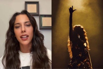 Artista mineira publicou foto 'fazendo o L' -  (crédito: Reprodução/Instagram)