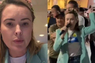 Vídeo: Zanatta gera polêmica após vídeo com chicote durante comemoração da vitória viralizar -  (crédito: Tupi)