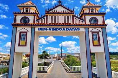 Datas está localizada no Alto Jequitinhonha, na região da Serra do Espinhaço, a aproximadamente 35 quilômetros de Diamantina -  (crédito: Wender Santos/Secult Datas)