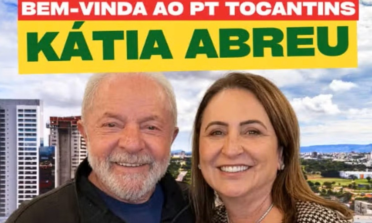 A ex-senadora Kátia Abreu, recém-filiada ao PT e coordenadora da campanha de Lula no Tocantins, fez críticas à comunicação e coordenação do partido - (crédito: Reprodução)