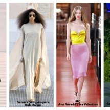 20 brasileiras que brilharam na temporada de moda internacional - Fotos extraídas da Internet