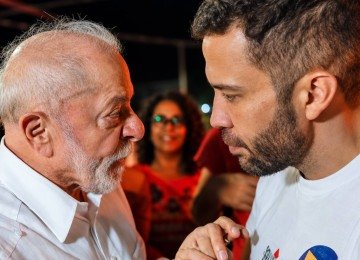 O deputado federal André Janones (Rede-MG) criou o canal 'Exército de Lula' para mobilizar apoiadores do presidente Luiz Inácio Lula da Silva (PT) -  (crédito: Ricardo Stuckert/Divulgação)