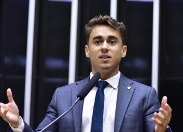 Nikolas Ferreira defende prioridade de impeachment de ministros do STF caso PL conquiste a presid&ecirc;ncia do Senado -  (crédito: Bruno Spada/C&acirc;mara dos Deputados)