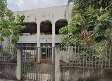 Fachada do Fórum Augusto de Lima, em Nova Lima -  (crédito: Reprodução/Google)