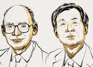 O francês Henri B. Kagan e o japonês Kenso Soai ganharam o Nobel de Química de 2026  -  (crédito: Reprodução/Nobel Prize)
