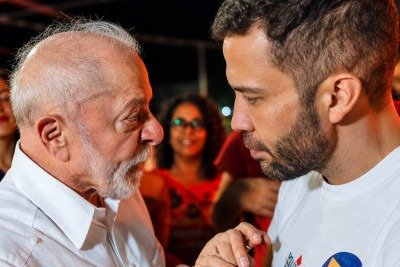 O deputado federal André Janones (Rede-MG) criou o canal 'Exército de Lula' para mobilizar apoiadores do presidente Luiz Inácio Lula da Silva (PT) -  (crédito: Ricardo Stuckert/Divulgação)