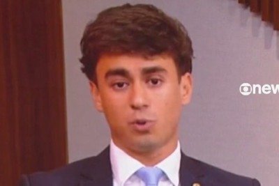 Nikolas Ferreira abordou a possibilidade de altera&ccedil;&otilde;es na Constitui&ccedil;&atilde;o  -  (crédito: Globo News/Divulga&ccedil;&atilde;o)