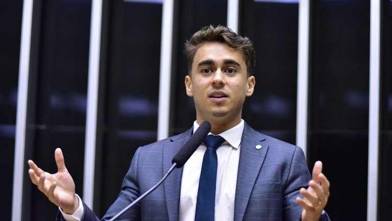 Nikolas Ferreira defende prioridade de impeachment de ministros do STF caso PL conquiste a presid&ecirc;ncia do Senado -  (crédito: Bruno Spada/C&acirc;mara dos Deputados)