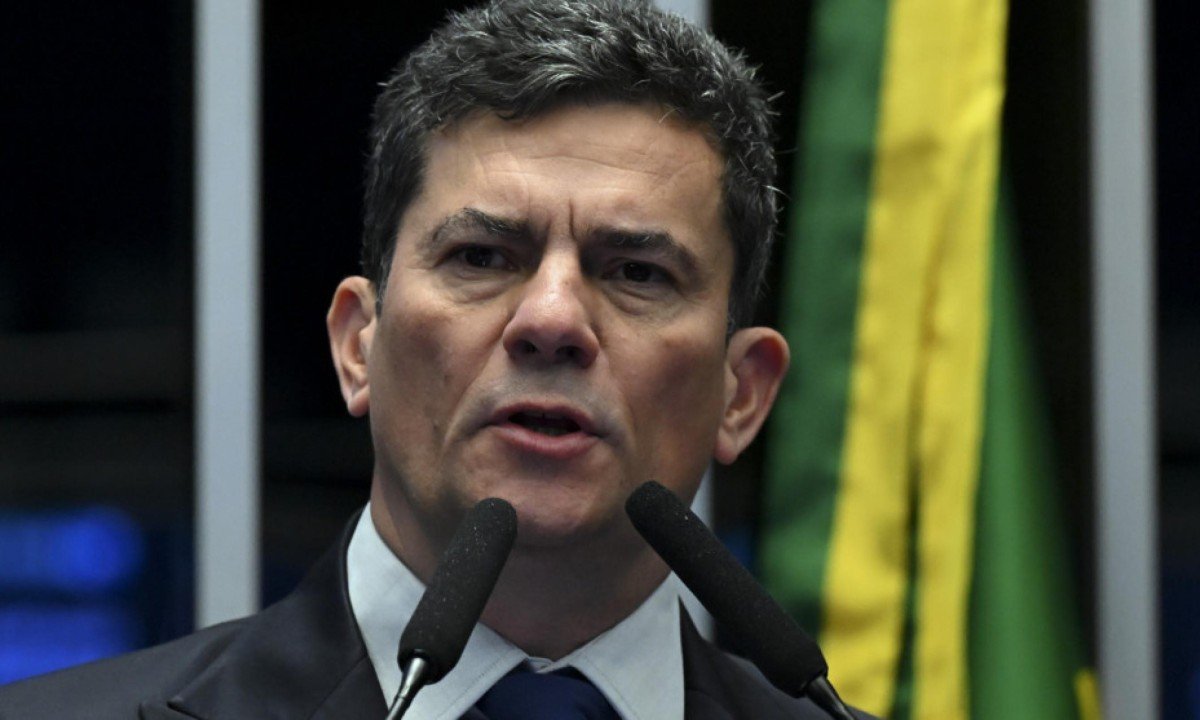 Plen..rio do Senado Federal durante sess..o deliberativa ordin..ria. Per..odo do expediente. ..Em discurso, .. tribuna, senador Sergio Moro (Uni..o-PR)...Foto: Jefferson Rudy/Ag..ncia Senado
- (crédito: Jefferson Rudy/Agência Senado)
