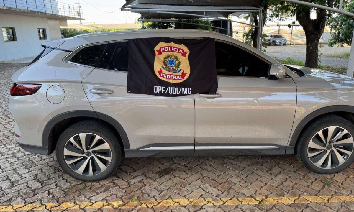 Golpe do brinde usa reconhecimento facial para financiar carros em Minas - (crédito: PF/Reprodução)