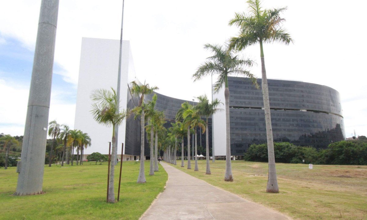 Atividades no Prédio Minas, da Cidade Administrativa, já foram retomadas - (crédito: Edesio Ferreira/EM/D.A. Press)